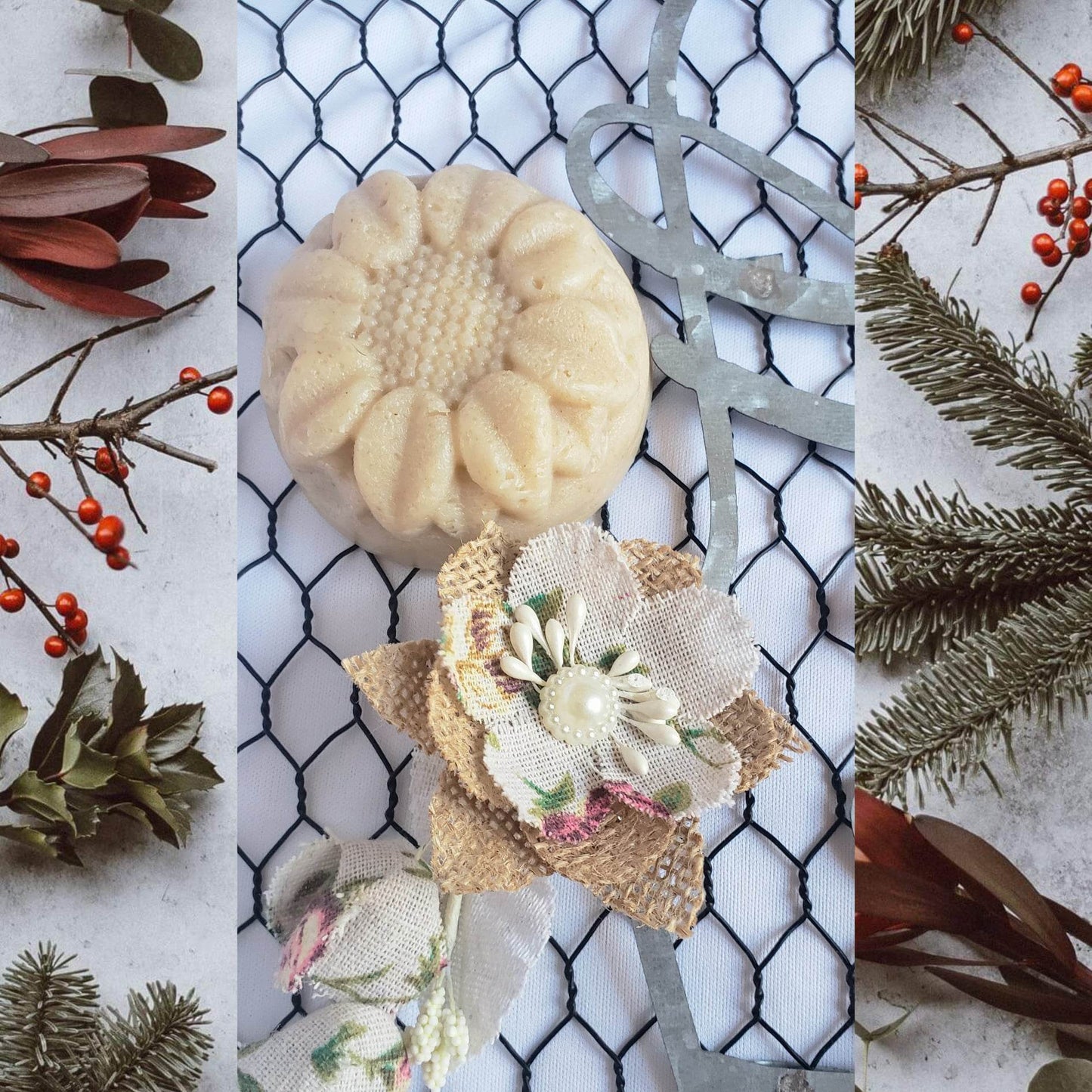 A "Oatmeal Flakes"~(Unisex)~Facial and Body Bar