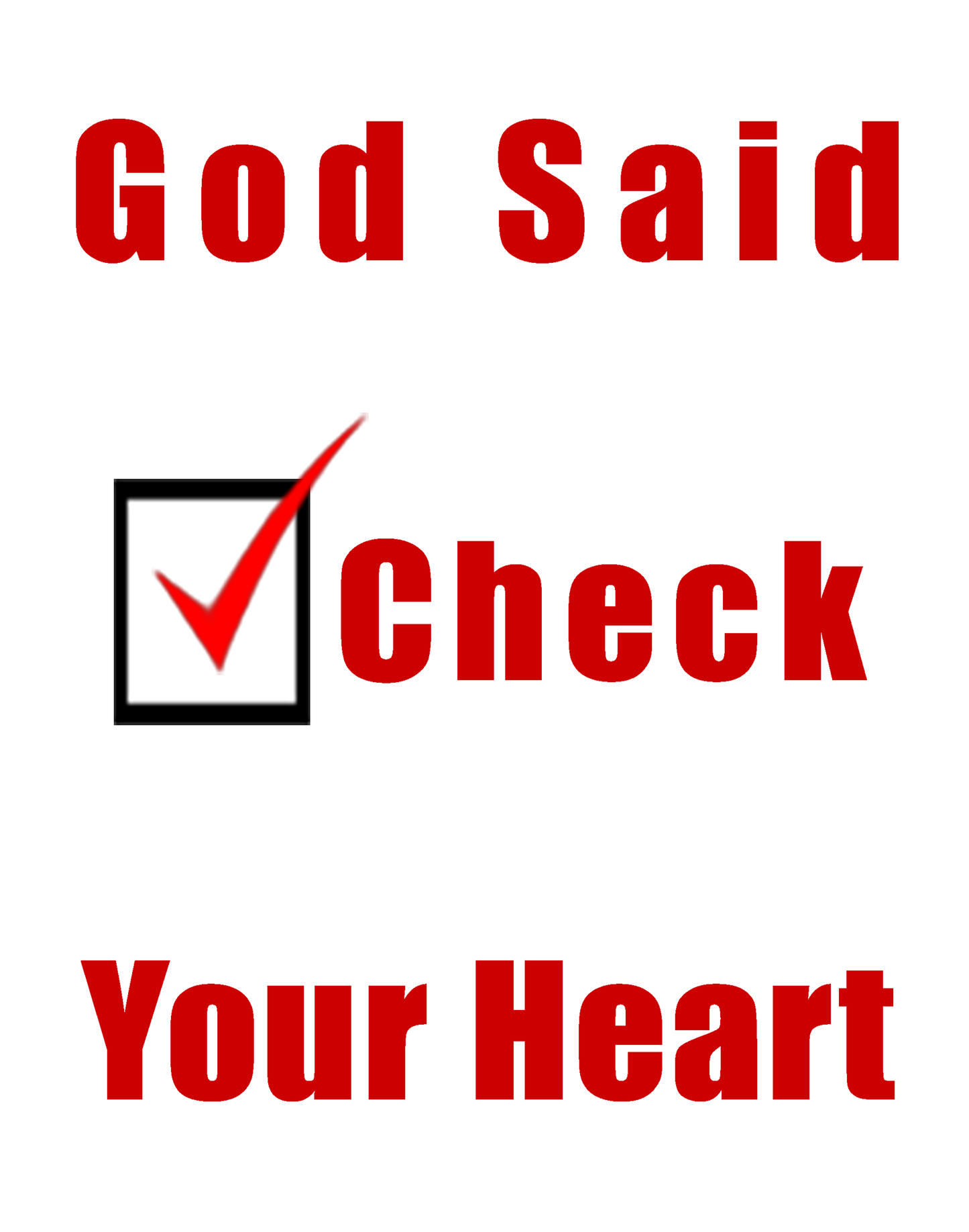 ALa "Check Your Heart"-Unisex T-Shirt