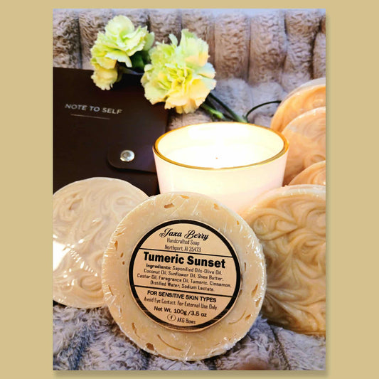 A "Turmeric Sunset"~(Unisex)~ Body Bar