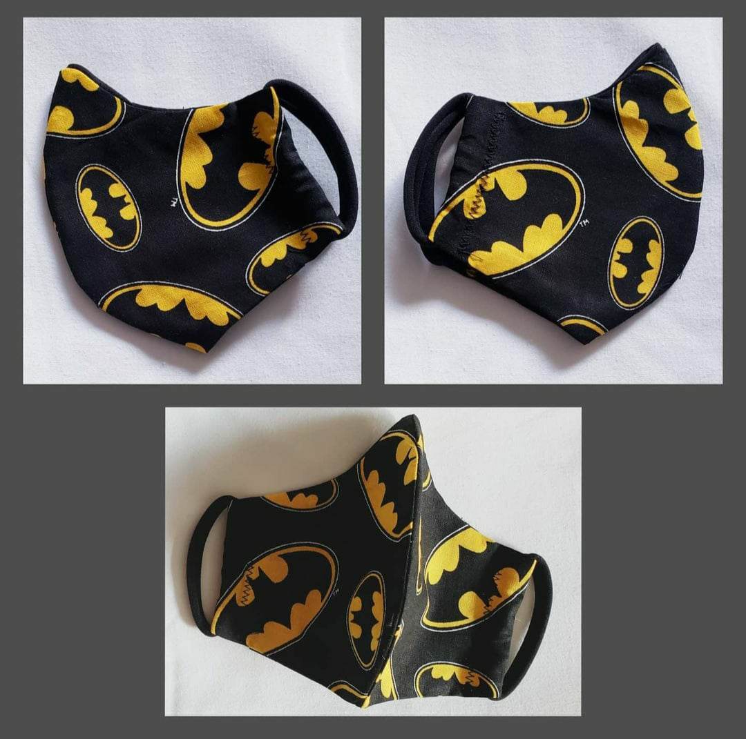 AL "Bat Man" Kids~(Boys)~ Character Face Mask