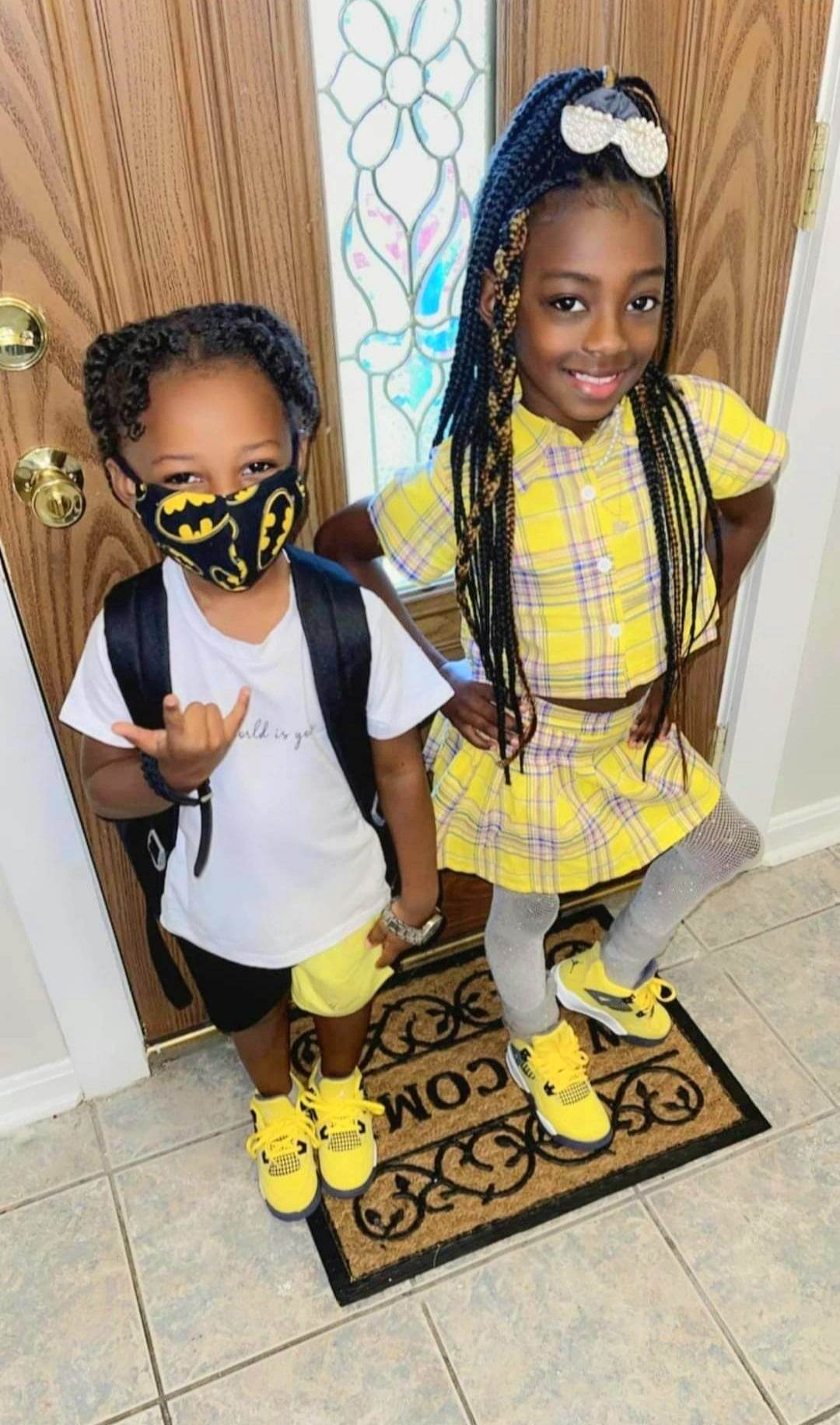 AL "Bat Man" Kids~(Boys)~ Character Face Mask